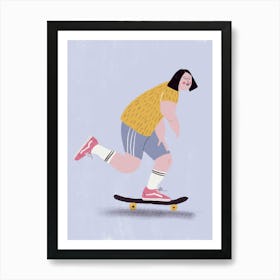 SK8boarding Art Print