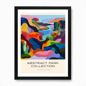 Abstract Park Collection Poster Centennial Park Sydney 2 Art Print