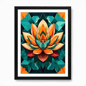 Lotus Flower 43 Art Print