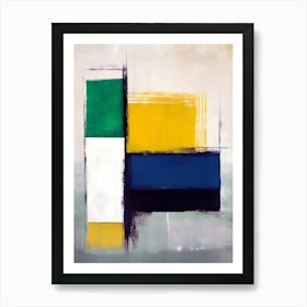 Bright Blocks of Color Art Print