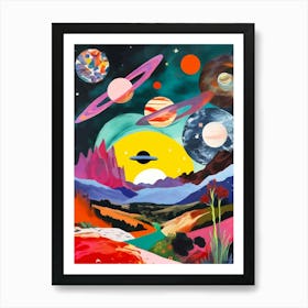 The Inner Space Landscape Art Print