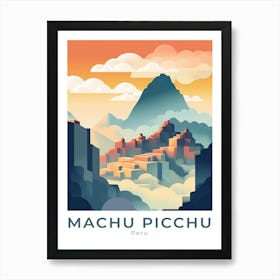 Peru Machu Picchu Travel 1 Art Print