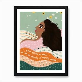You Are The Universe Art Print