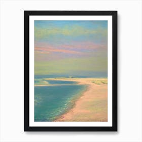 Camber Sands East Sussex Monet Style Art Print