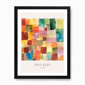 Untitled, Paul Klee Art Print Poster Art Print