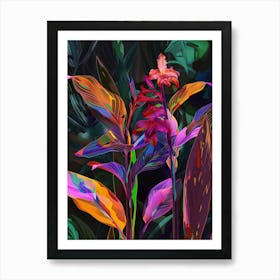 Colorful Flowers Art Print