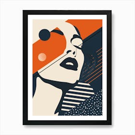 Portrait Of A Woman 621 Art Print