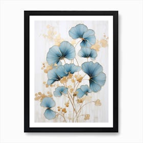 Ginkgo Leaves 6 Art Print