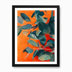 Eucalyptus Leaves 12 Art Print