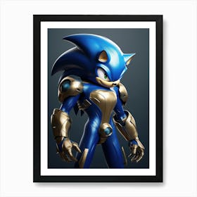 Sonic The Hedgehog 10 Art Print