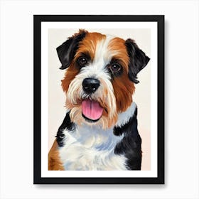 Biewer Terrier 5 Watercolour Dog Art Print