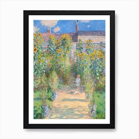 The Artist's Garden At Vétheuil (1881), 1, Claude Monet Poster