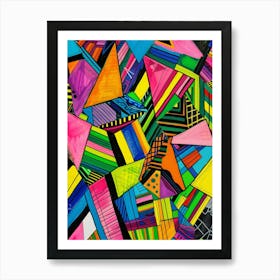 Abstract Painting 197 Art Print