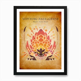 Seething Bazelgeuse Vintage Art Print