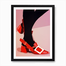 Fashion Shoe Art Print
