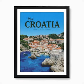 Croatia Art Print