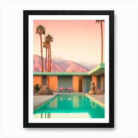 California Dreaming - Motel 66 Palm Springs Art Print