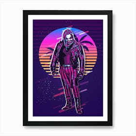 The Fiend 80s Retro Art Print