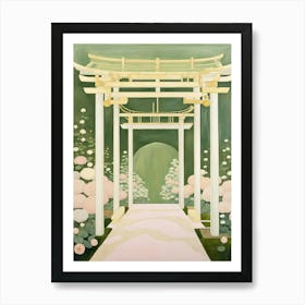 Japanese Garden Art Print