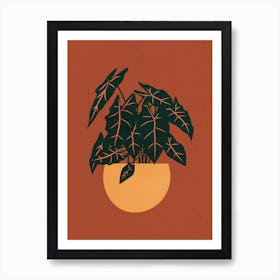 Potted Plant Art Print