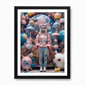 Hello Kitty Art Print