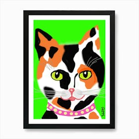 Cat Art 1 Art Print