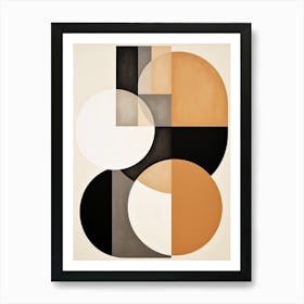 Geometric Symphony; Bauhaus Harmonies Art Print