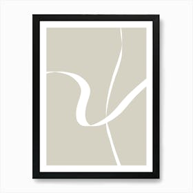 Japandi Minimalistic Artwork Art Print