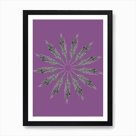 Shamanic Pattern Art Print