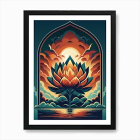 Lotus Flower 6 Art Print