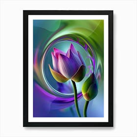 Lotus Flower 116 Art Print