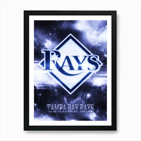 Tampa Bay Rays 1 Art Print