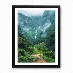 Mountain Road Art Print