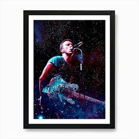 Chris Martin cold play music band 8 Art Print