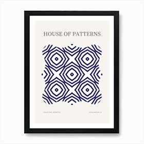 Geometric Pattern Poster 23 Art Print