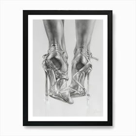 High Heeled Shoes 13 Art Print