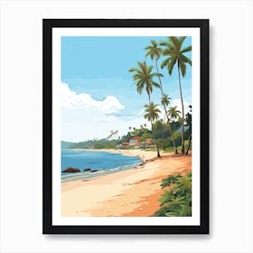 Tanjung Rhu Beach, Langkawi Island, Malaysia, Matisse And Rousseau Style 2 Art Print