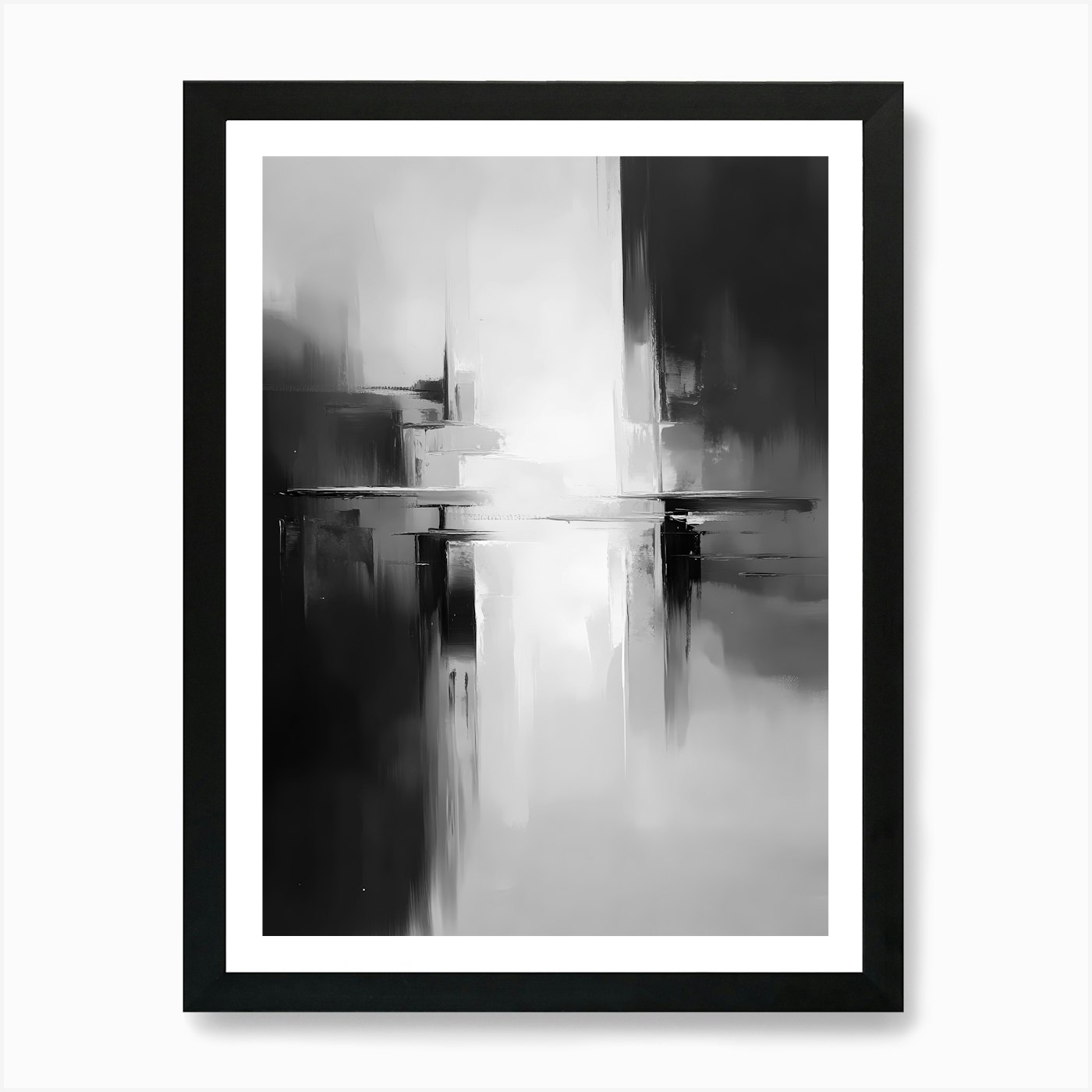 Abstract Painting 75 Art Print Framed Wall Art Poster Canvas Print Picture - Picture 2 of 4
