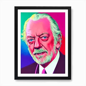 Donald Sutherland Pop Movies Art Movies Art Print