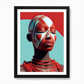 Stellar Strut: Afrofuturism in Living Color Art Print