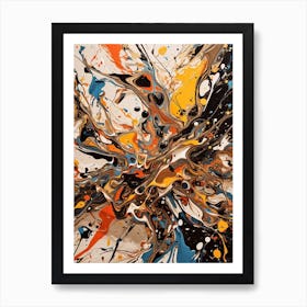 Abstract Painting 27 Art Print