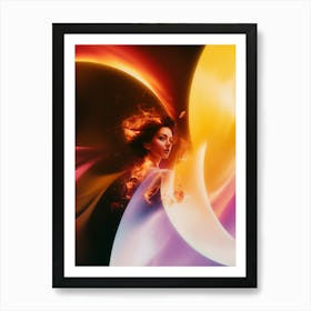 Fire And Flames Art Print