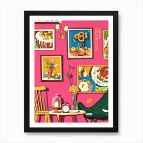 Room Full Of Pictures Art Print