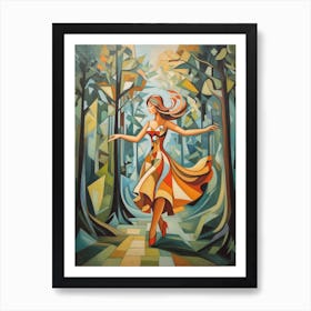 Dance In The Woods Art Print