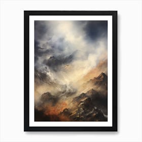 'Clouds In The Sky' 1 Art Print