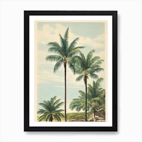 Boat Harbour Beach Australia Vintage Art Print