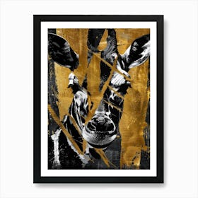 Giraffe Canvas Print 19 Art Print