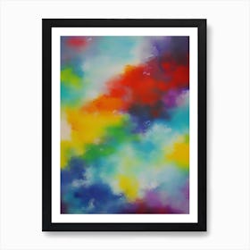 Rainbow Clouds Art Print