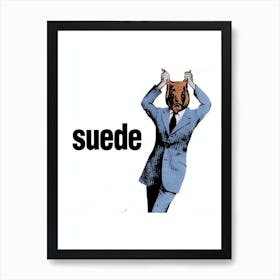 Suede Art Print