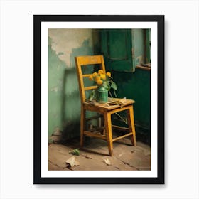 Evolution of VG’s Chair Series- 1930s The Untouched Beauty Art Print